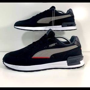 Puma Trainer ‘Black Men’s Athletic Shoes Size 10.5